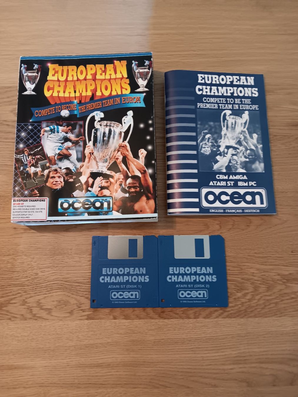 Commodore PC: Atari ST Spiel European Champions – Difettoso da Beringen venduto da Beringen75 1