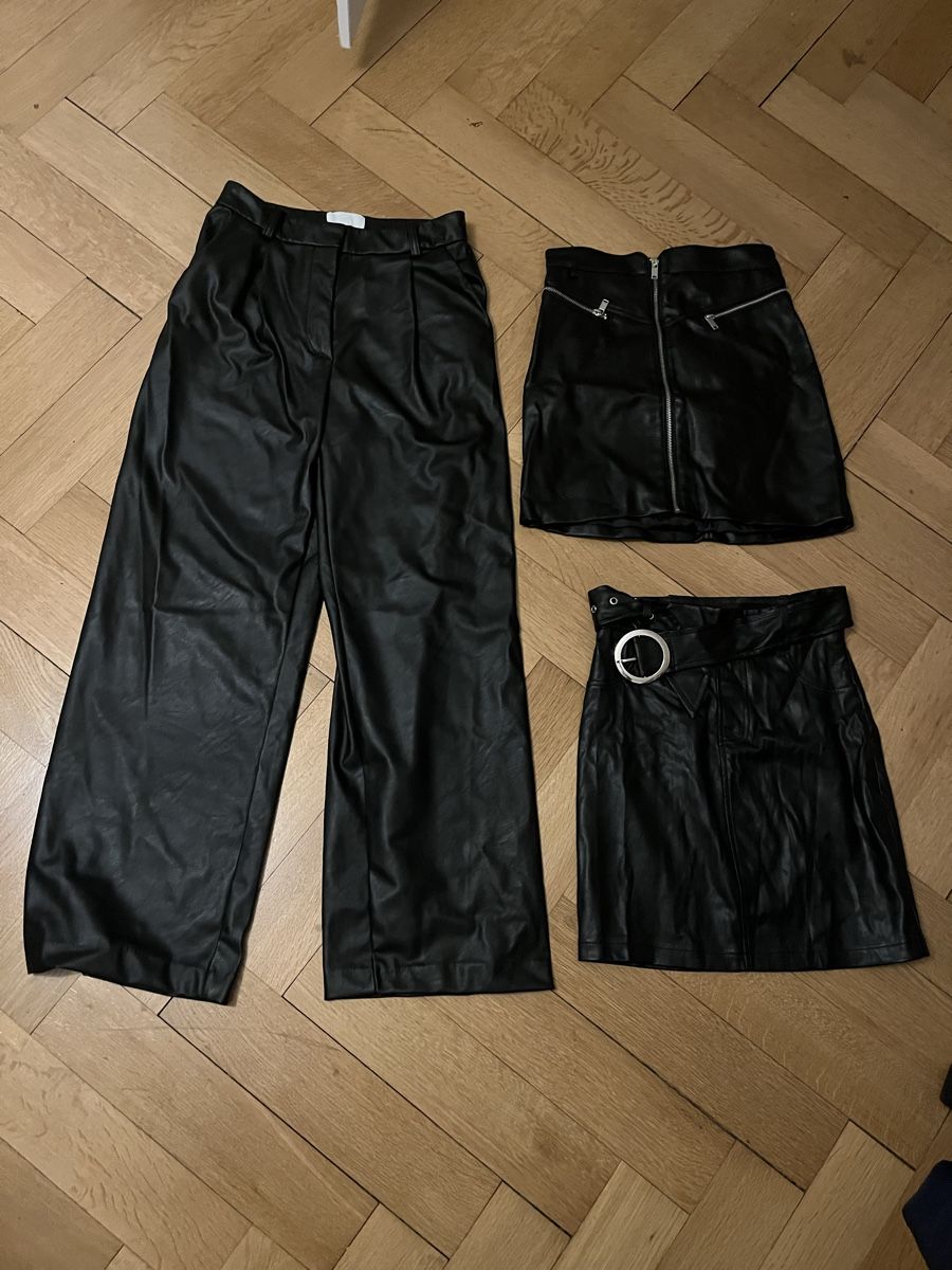 Lotti di vestiti: Kunstleder Hose und Rocks neuwertig – Nuovo (secondo la descrizione) da Olten venduto da sae_82z2