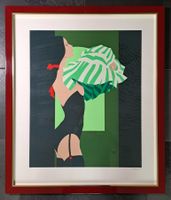«IL BOTTONE ROSSO» Lithografie von Amletto dalla Costa