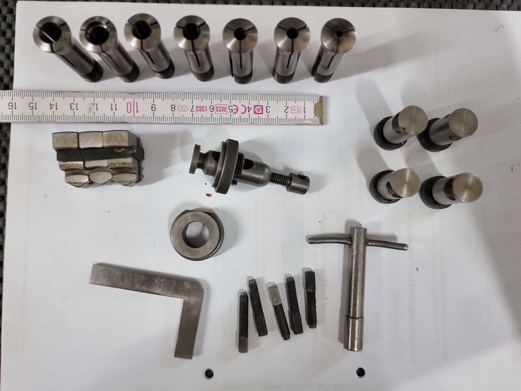 Schaublin Altro per industria metallurgica: Schaublin 70 diverses Zubehör – Usato da Zihlschlacht venduto da Fan2002