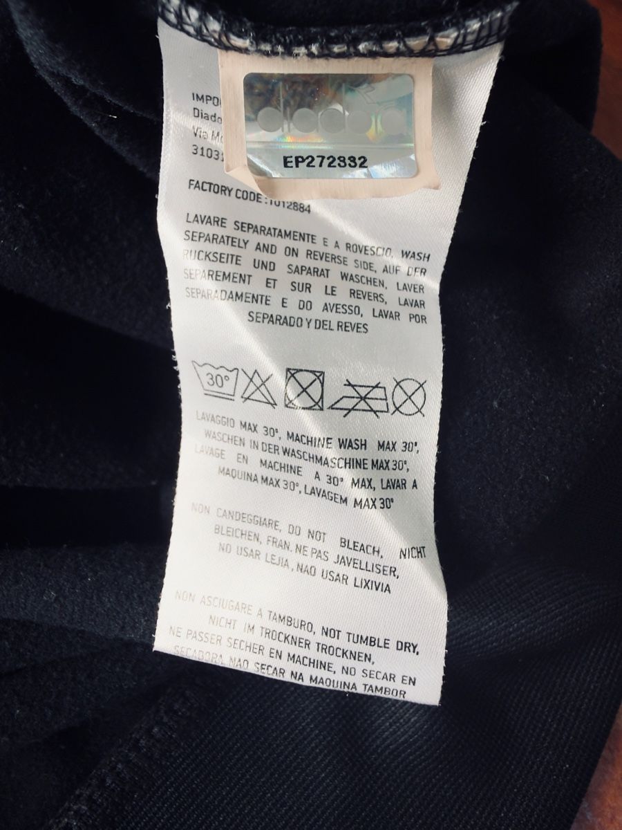Diadora Giacche: Diadora Track Jacket schwarz, Grösse M – Usato da Neuendorf venduto da Bleu_primitif 4