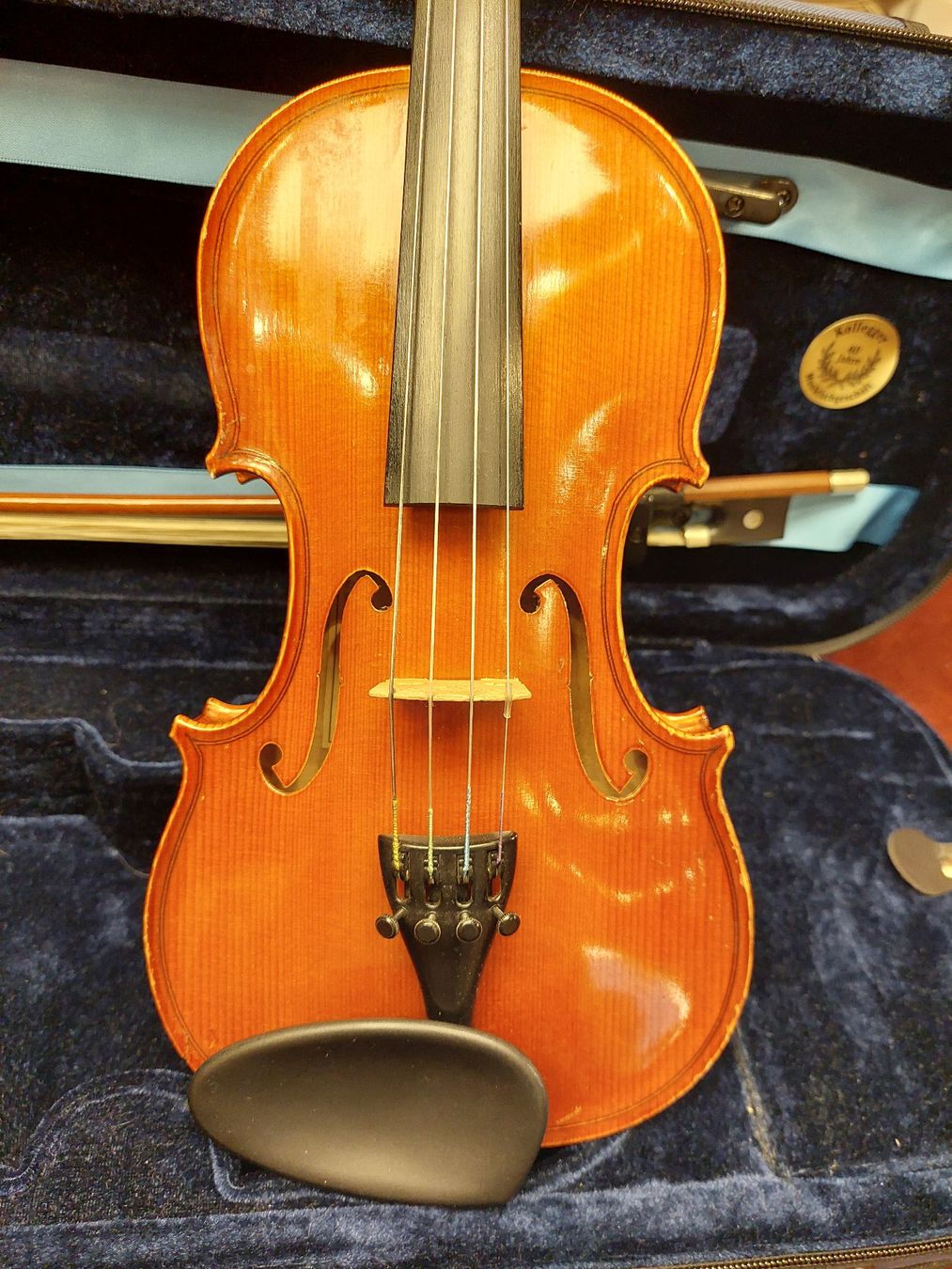Musikinstrumente: Geige 1/4 Ideales Schulinstrument vom Fachgeschäft geprüft – Gebraucht aus Davos-Platz von musikhauskollegger 3