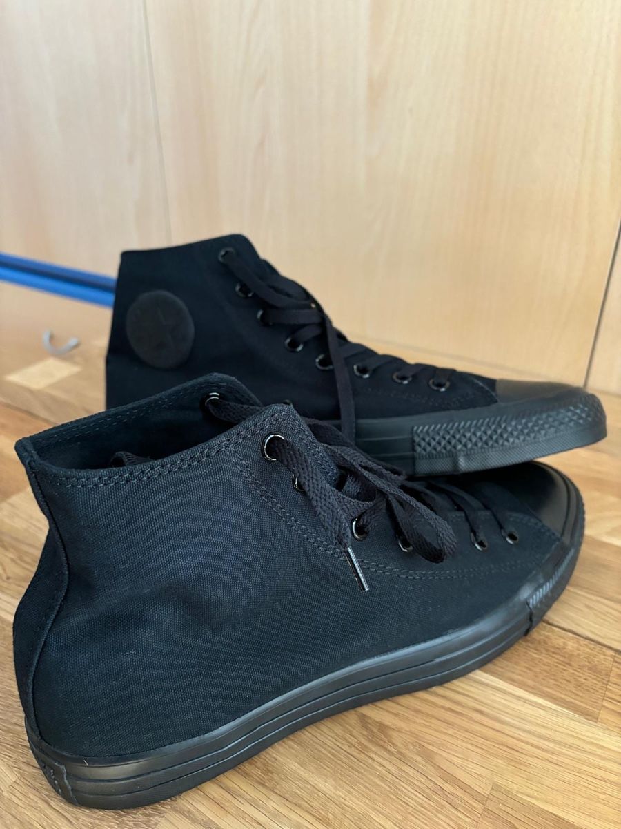 Converse Scarpe da uomo: All black converse chuck Taylor high – Nuovo (secondo la descrizione) da Ascona venduto da GioeleS 1