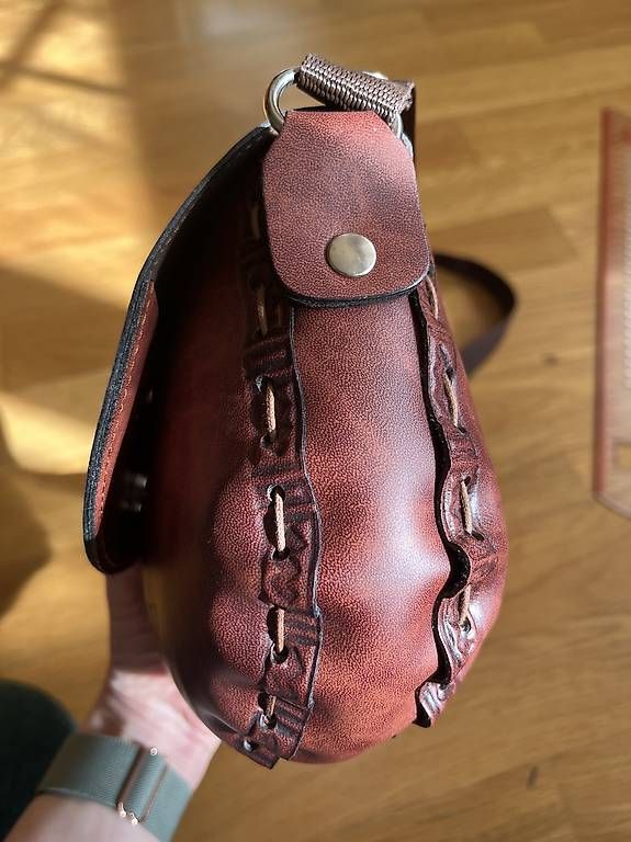 Borse da donna: Sac à main de Florence, cuir véritable, vintage – Nuovo (secondo la descrizione) da Nidau venduto da Nassima 4