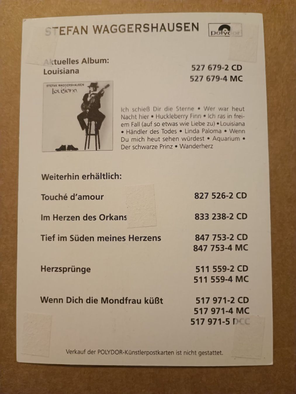 Autografi: Stefan Waggershausen - handsignierte Autogrammkarte – Usato da Menziken venduto da Artographs 1