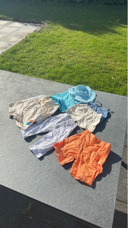 Sommer-Set: 7 Hosen/Shorts für Jungen, Grösse 56-62 Top!