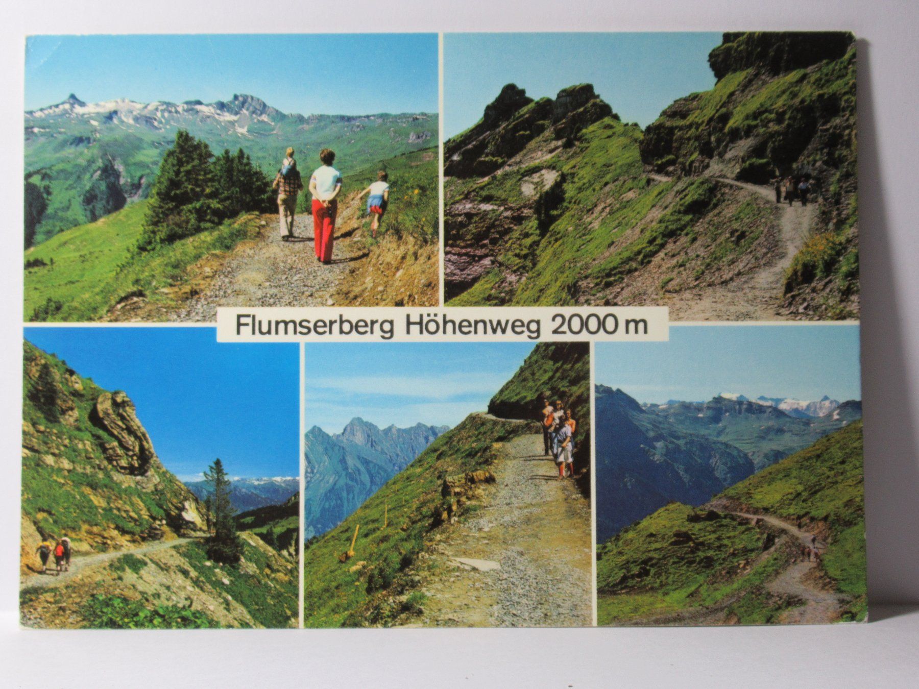 Ansichtskarten: Flumserberg , Höhenweg – Gebraucht aus Grenchen von frechri