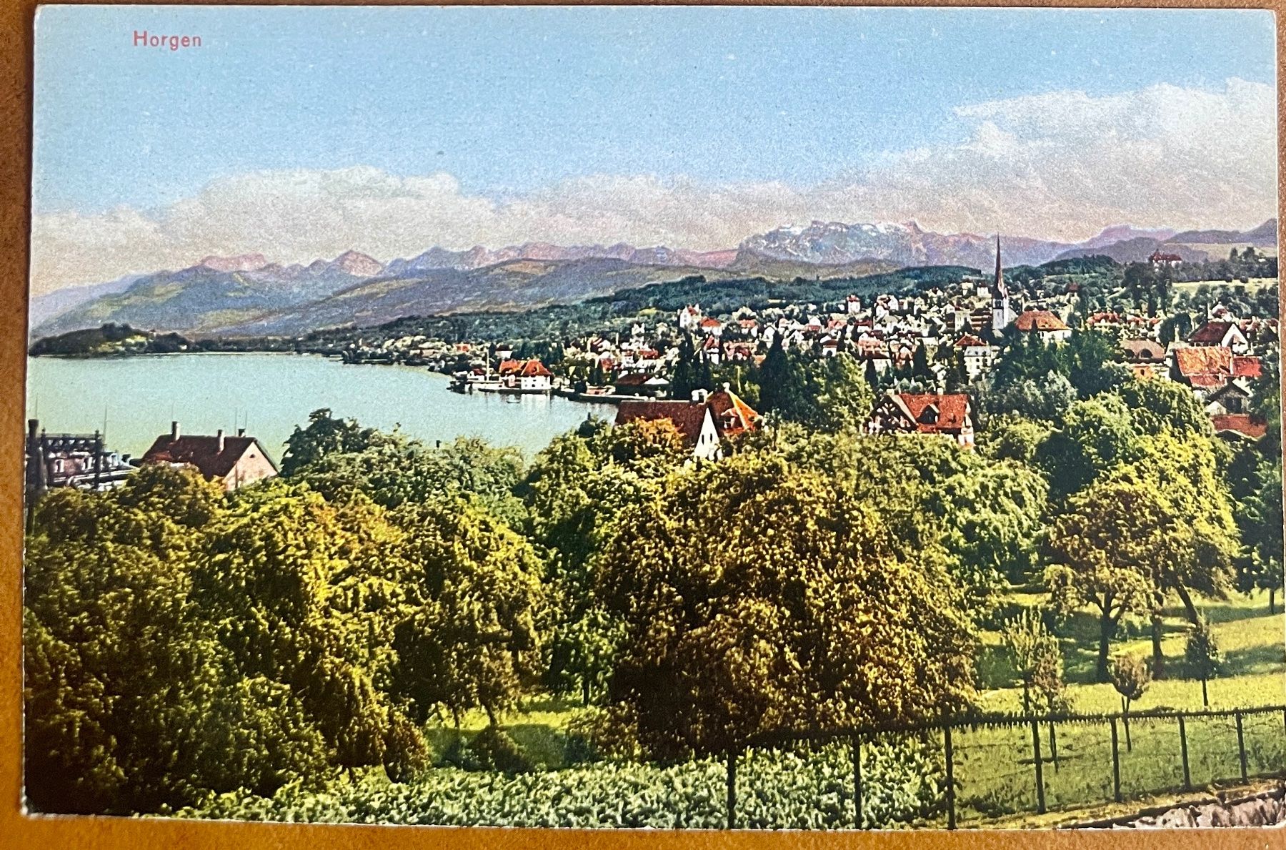 Cartoline postali: AK: HORGEN – Usato da Lutry venduto da Ediego