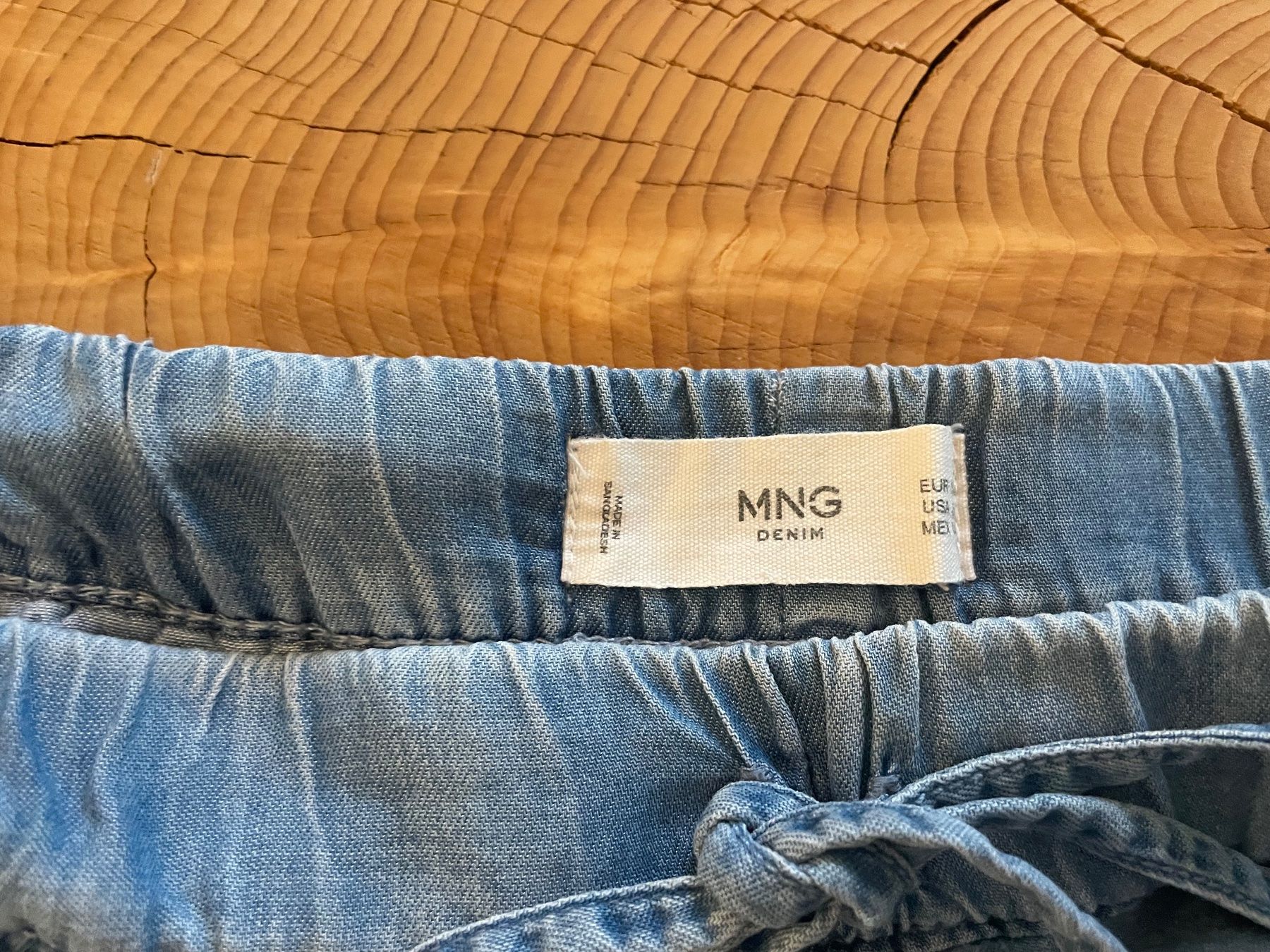 Mango Pantaloni: Short portefeuille Mango lyocell M | Mango Wickelshort Denim – Usato da Zürich venduto da AnnaSa 6