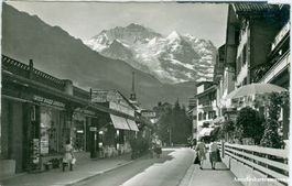 Wengen - Dorfstrasse + 1947