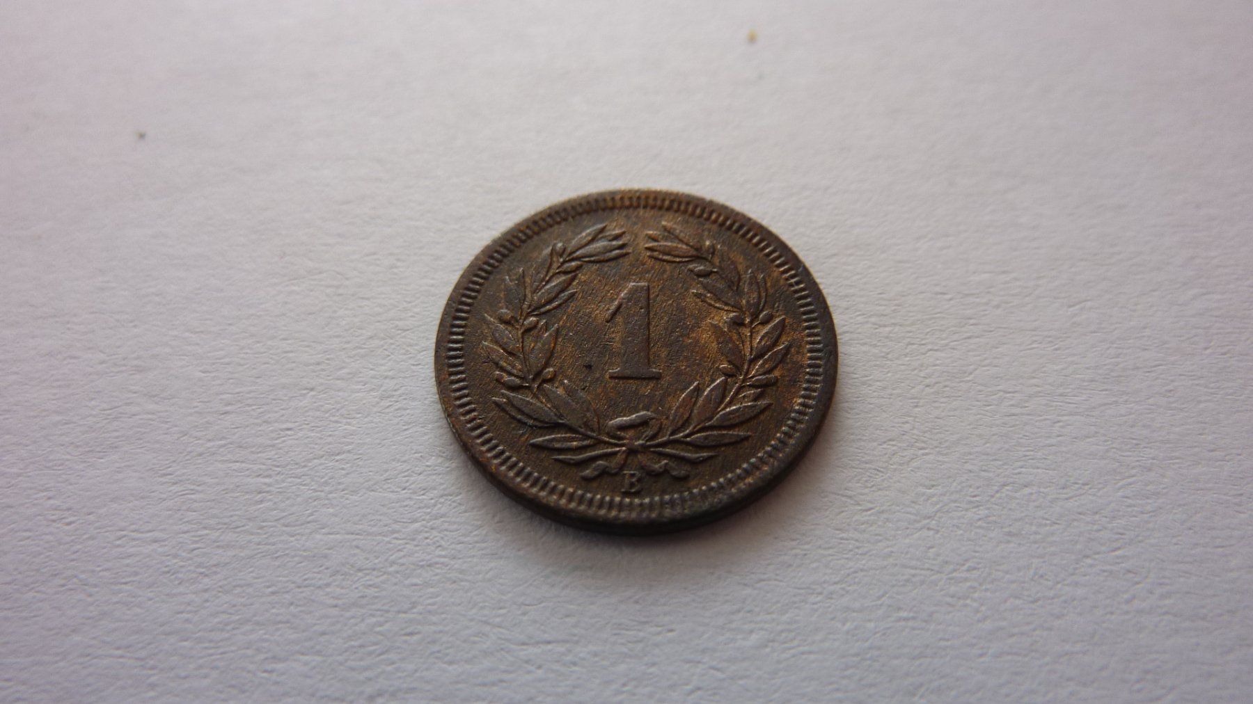 Tutti le monete: Uralter Einräppler 1863, vorzüglich , 500.- Kat. – Nuovo (secondo la descrizione) da Birrwil venduto da Schnaepli 3