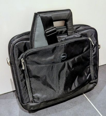 Laptoptasche Dell schwarz Tasche guter Zustand 27x38cm