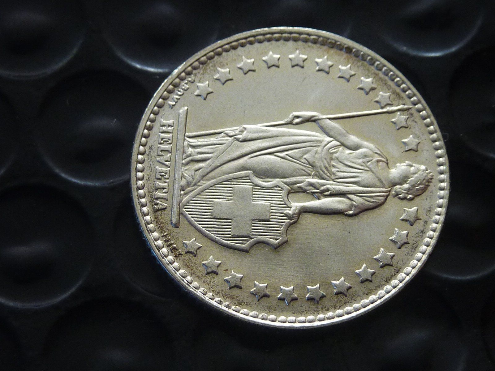 Tutti le monete: Silber 1 Fr.  1961  unz. / stgl. – Nuovo (secondo la descrizione) da Seon venduto da aee_7gpz 2