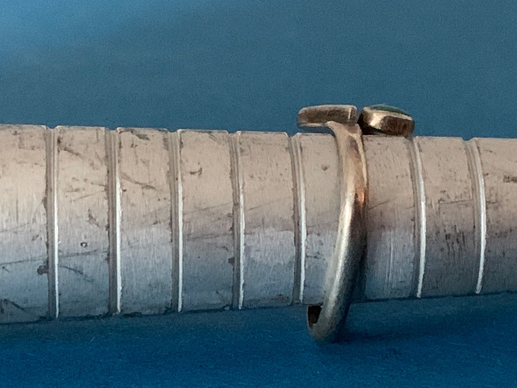 Anelli: Silberring double green (50) – Usato da Laufen venduto da belleskulptur 3