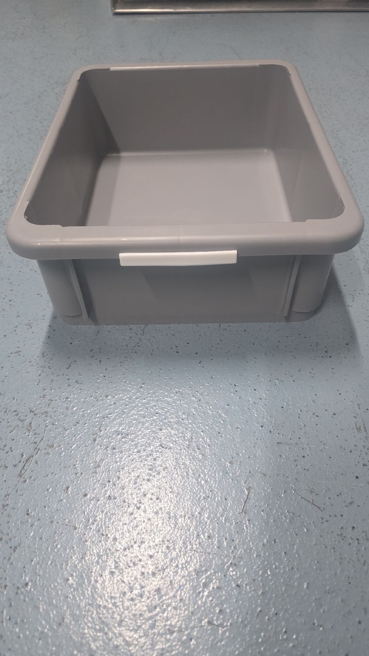 Casse di trasporto: Lagerbox grau Kunststoff 60x40x30 cm – Nuovo (secondo la descrizione) da muttenz venduto da os21 1
