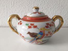 Sucrier japonais en porcelaine / japan Porzellan Zuckerdose