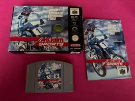 JEREMY MCGRATH SUPERCROSS 2000 SPIEL FÜR NINTENDO 64