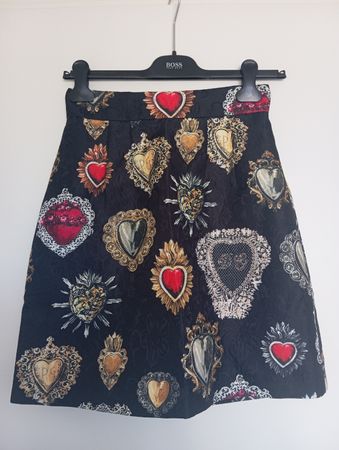 Eleganter Jacquard-Rock in Größe S