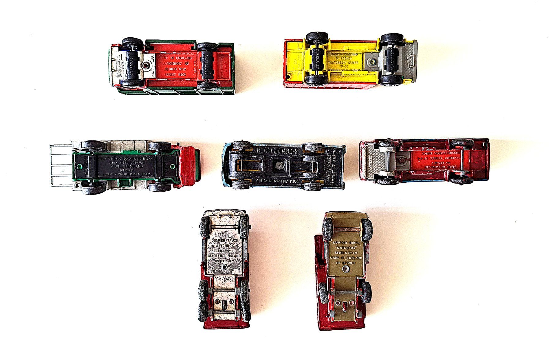 Matchbox Modellini d'auto: Alte Modellautrucker - 6 x Matchbox + 1 x Corgi – Usato da Affoltern am Albis venduto da saminou01 8