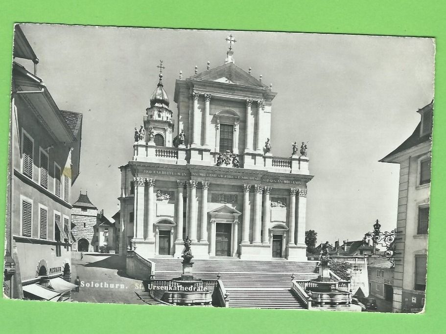 Cartoline postali: Solothurn, St.Ursen Kathedrale – Usato da Zürich venduto da t24_de