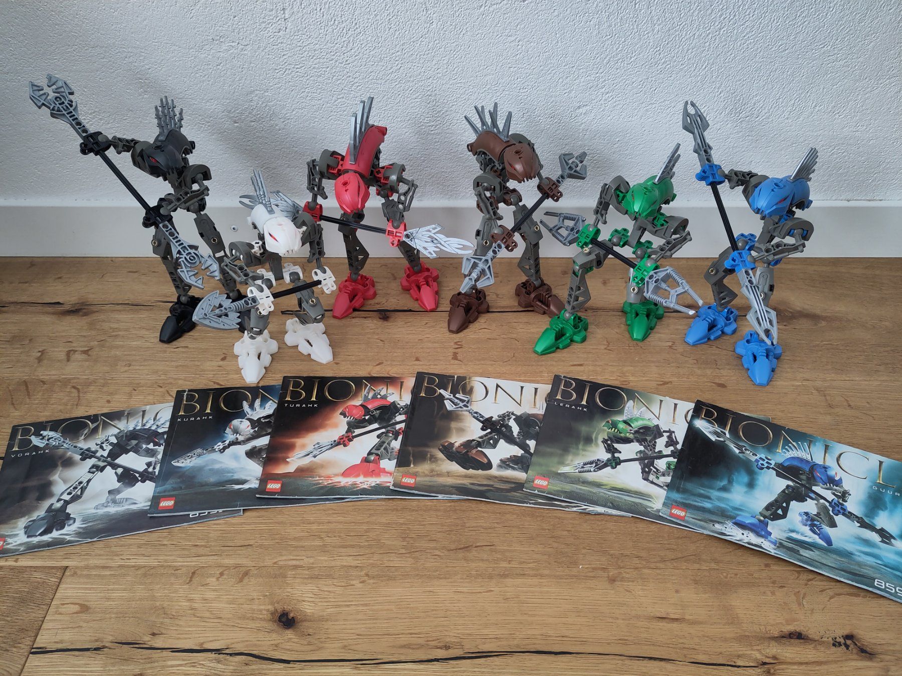Lego Giocattoli: Bionicle Rahkshi 99% komplett – Usato da Siebnen venduto da TurboMega
