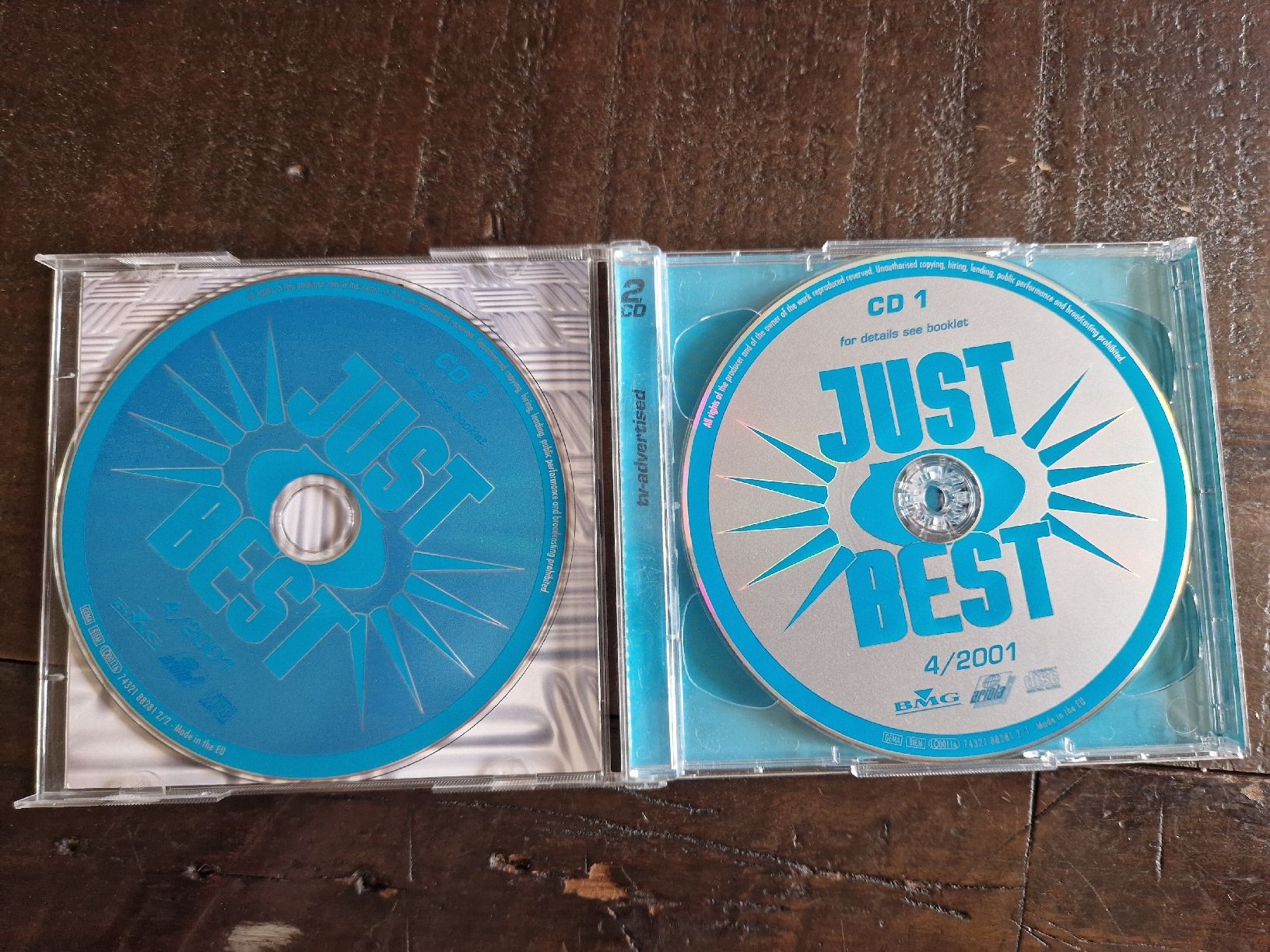 CD: CD Just The Best 4/2001 - Sommer Hits – Usato da Rain venduto da -LUMA- 1