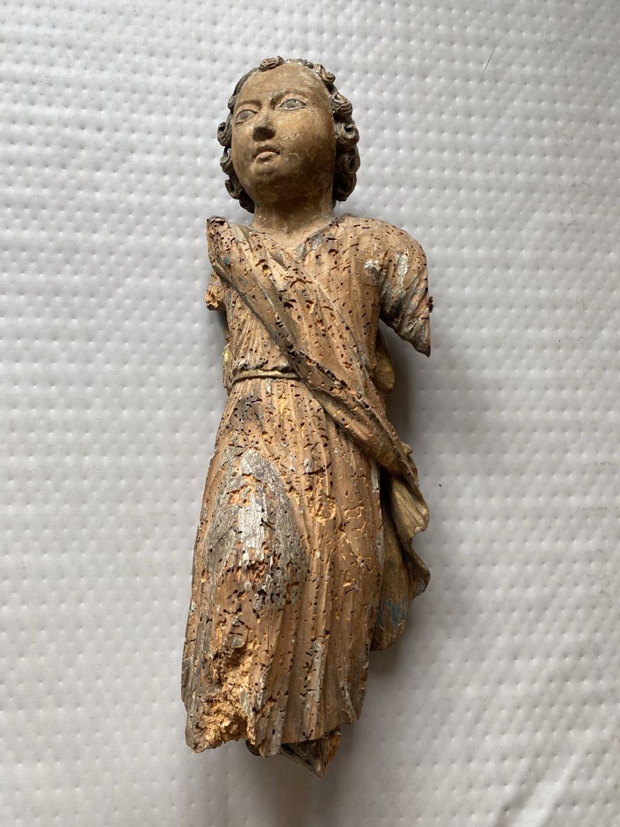 Sehr alte Holzfigur um 1700 Appenzell aus dem (blauen Haus) (Gebraucht ...