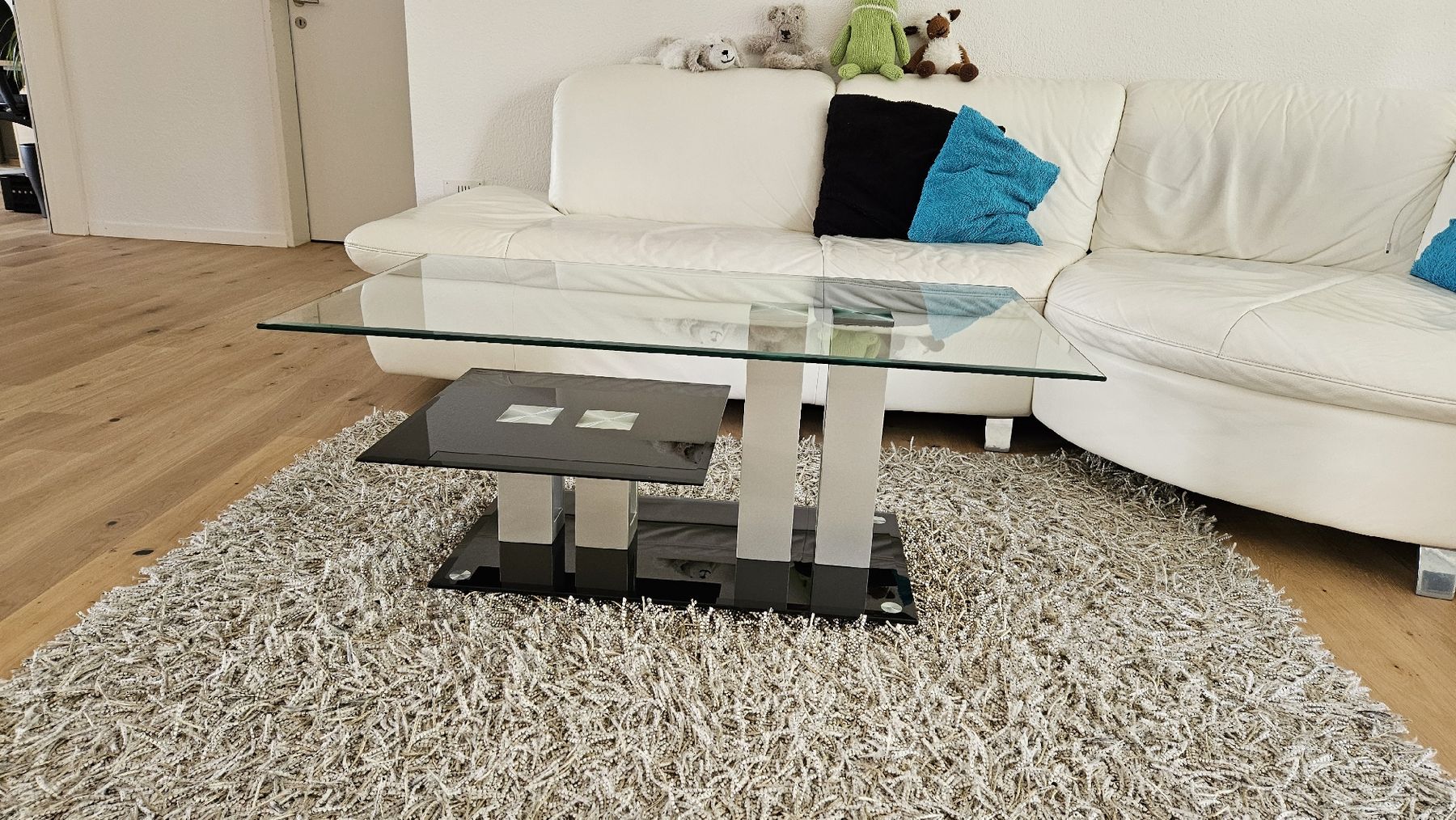 Tavoli: Schöner Glas Couchtisch – Usato da Hinwil venduto da Thomehack 1