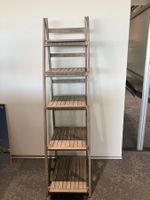 Regal Leiterregal Pflanzregal Holz  5 Ebenen