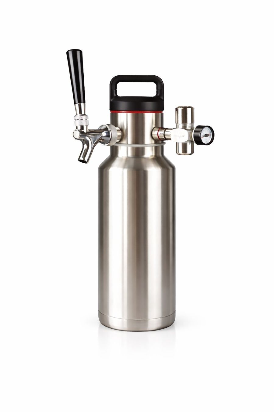 Gläser, Krüge & Flaschen: Growler de 1L inoxydable et isolé – Neu und originalverpackt aus Romont FR von Garcimat
