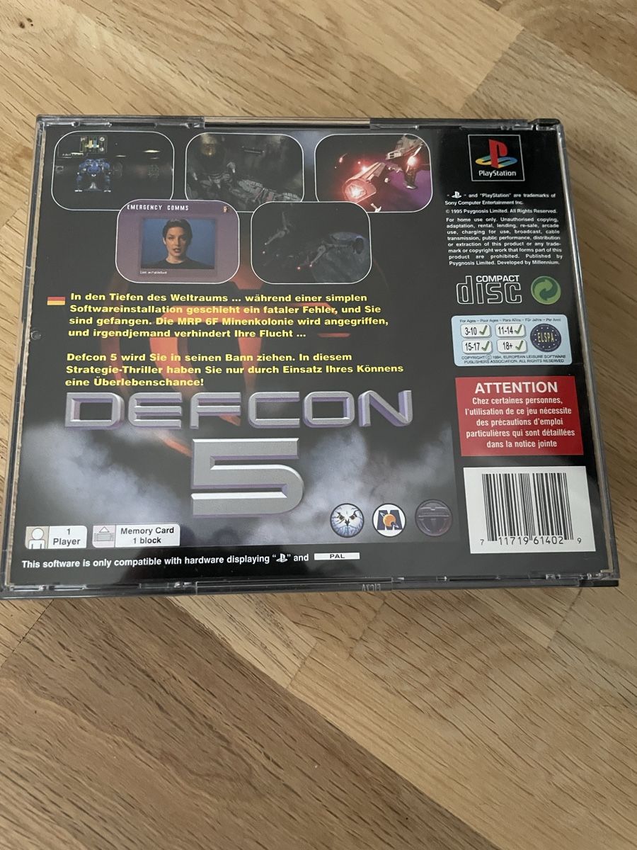 Giochi: Defcon 5 für die PS1 – Usato da Belp venduto da beardman 1