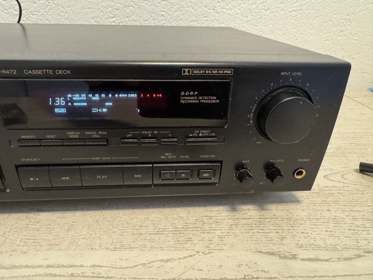 JVC Aufnahmegeräte: Jvc td-r472 tape deck – Gebraucht aus Zunzgen von milesdavis76 2