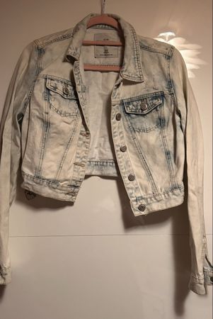 Denim Jacket acid wash size 36 good condition