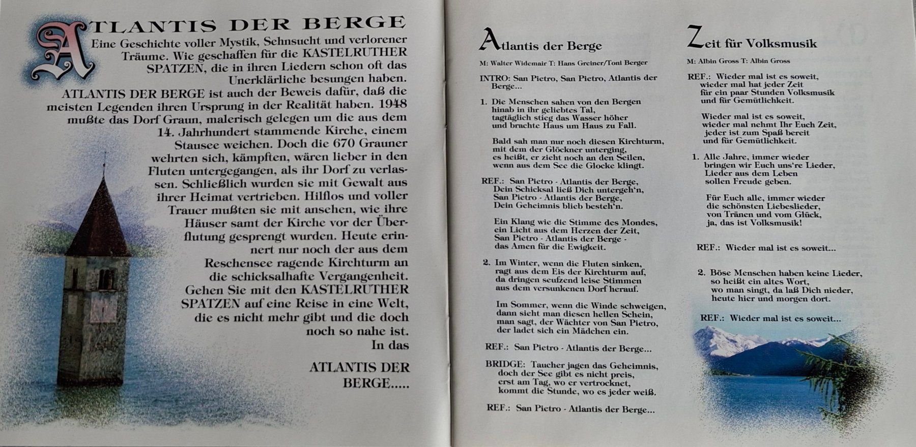 CDs: Kastelruther Spatzen - Atlantis der Berge – Gebraucht aus Reinach BL von Chela04 2