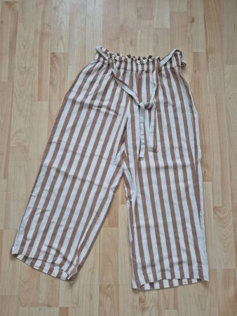 Weiss/Beige Culotte