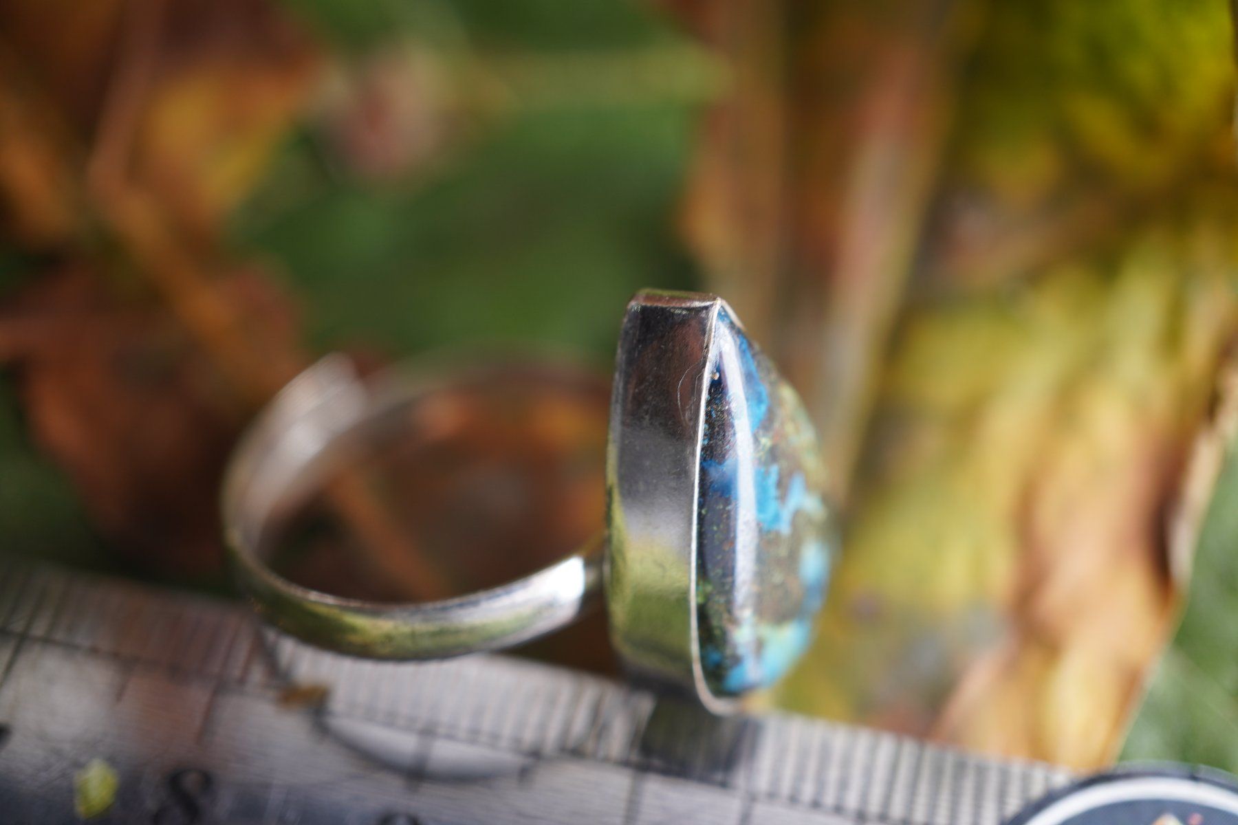 Minerali & Pietre curative: Azurit USA       ring Grösse  Variabel     (Räumung!) – Nuovo e nell'imballaggio originale da Eschenbach SG venduto da topstone 2