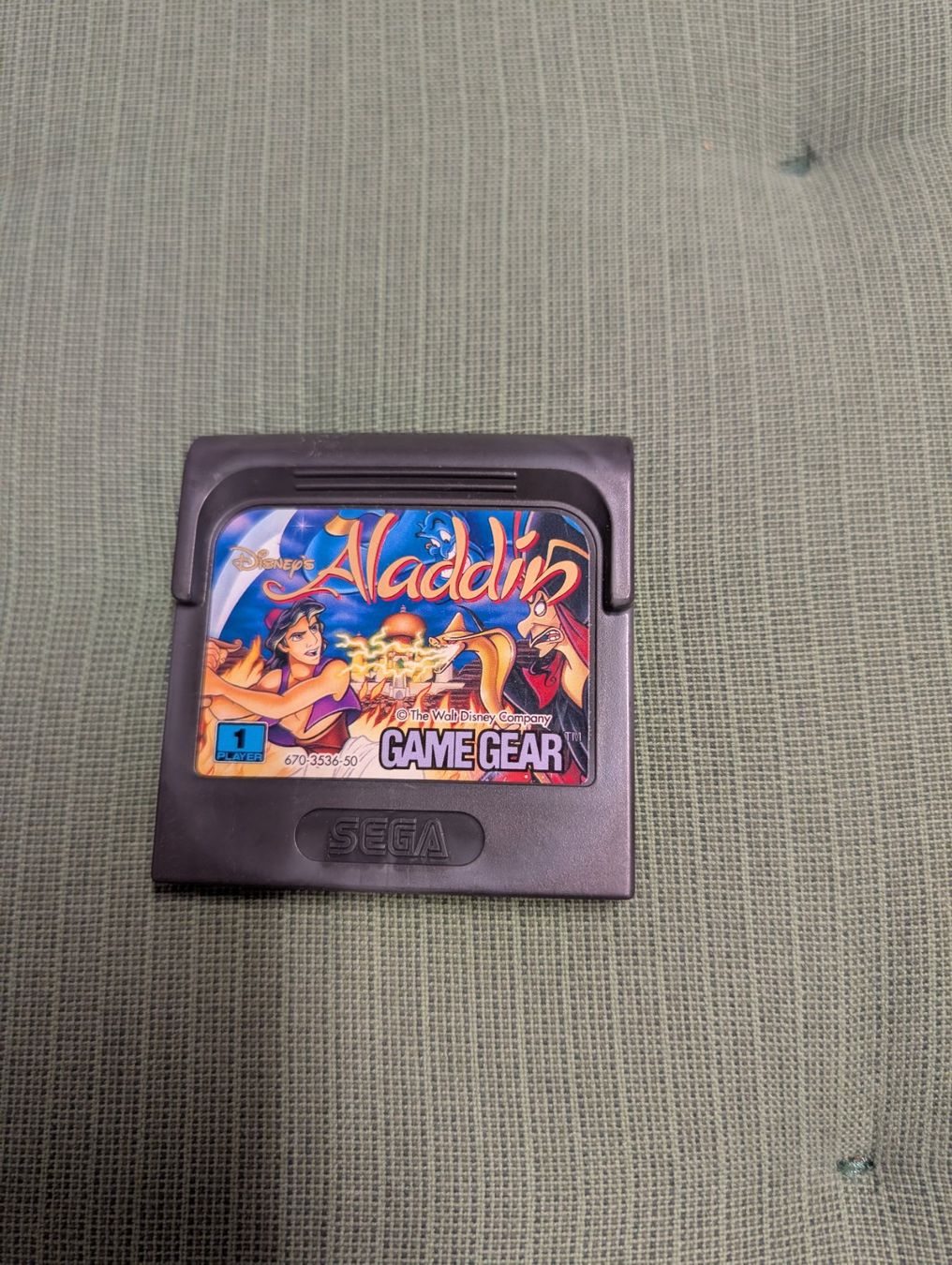 Giochi: Aladdin Sega game gear – Usato da Giubiasco venduto da Ticinerd