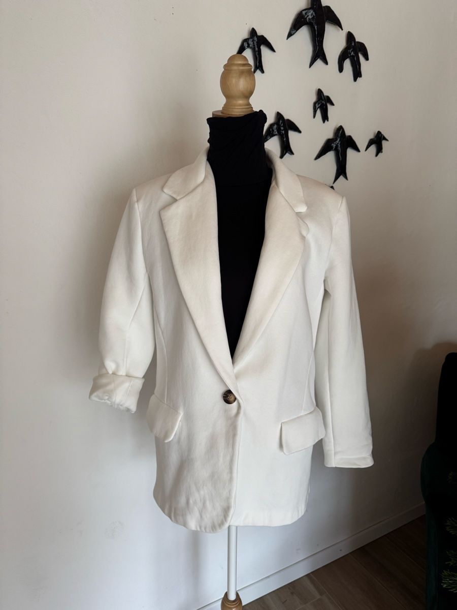 Giacche: Blazer blanc, taille M NEUF – Nuovo (secondo la descrizione) da Martigny venduto da gigikro