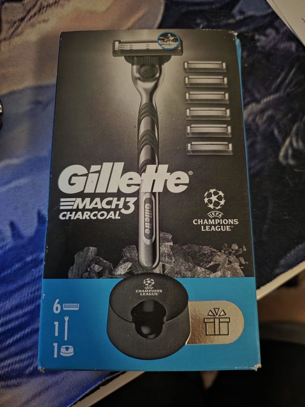 Gillette Rasoi & Lamette da barba: Rassierer Gillette Mach 3 Charcoal – Nuovo e nell'imballaggio originale da Wikon venduto da Speedy_li