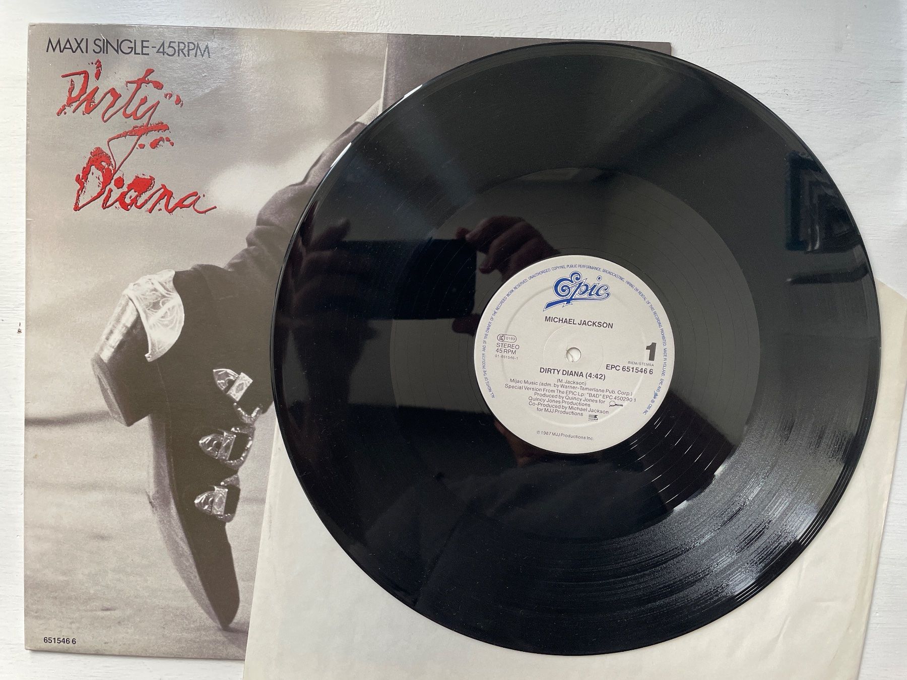 Vinyles: Michael Jackson - Dirty Diana - 12" Maxi, 1987 – D'occasion à Zürich par Andy_t71 2