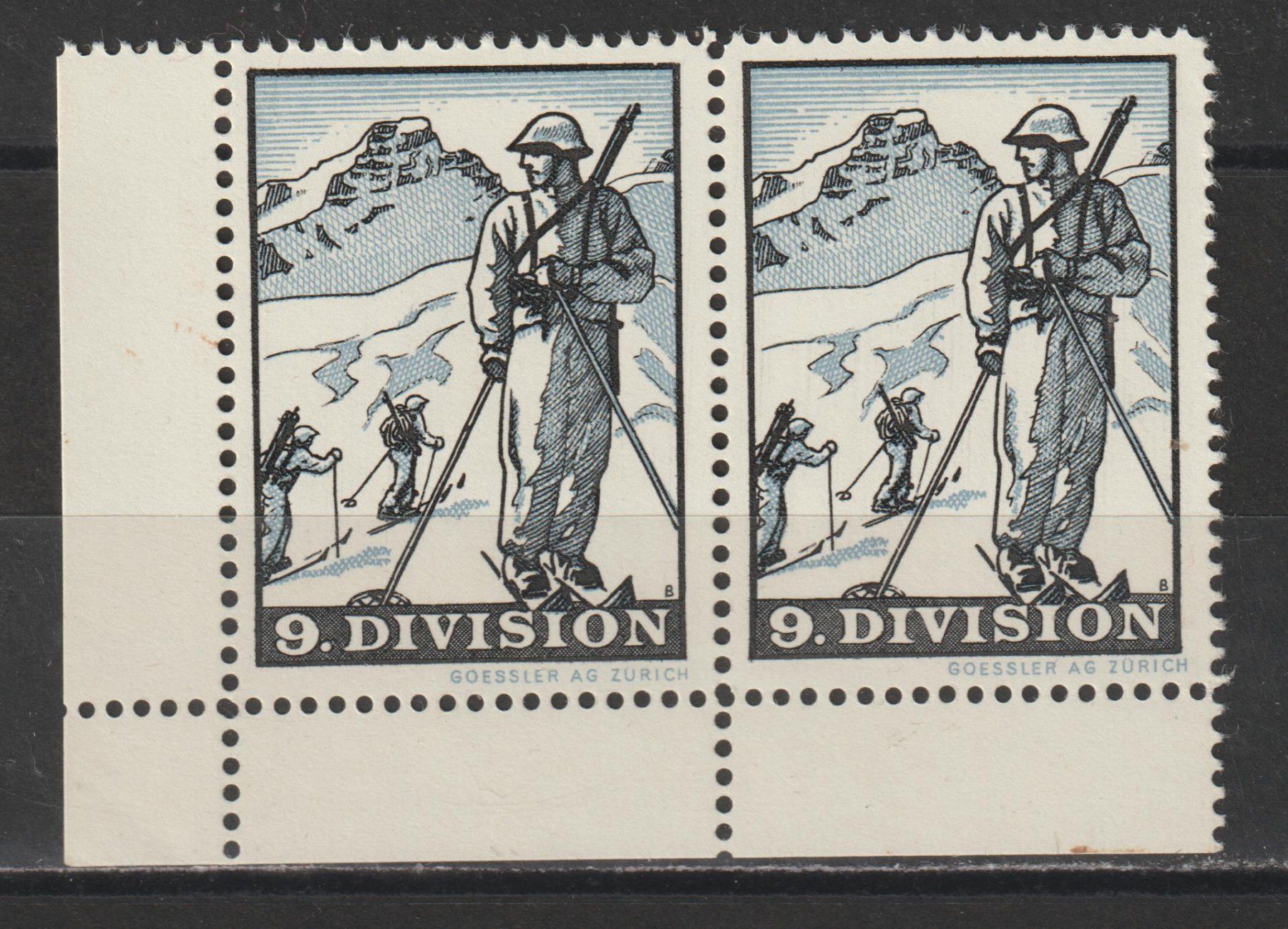 Tous les timbres: Kommandostäbe Nr. 92/1 Paar ** – D'occasion à Siebnen par Fstaehli