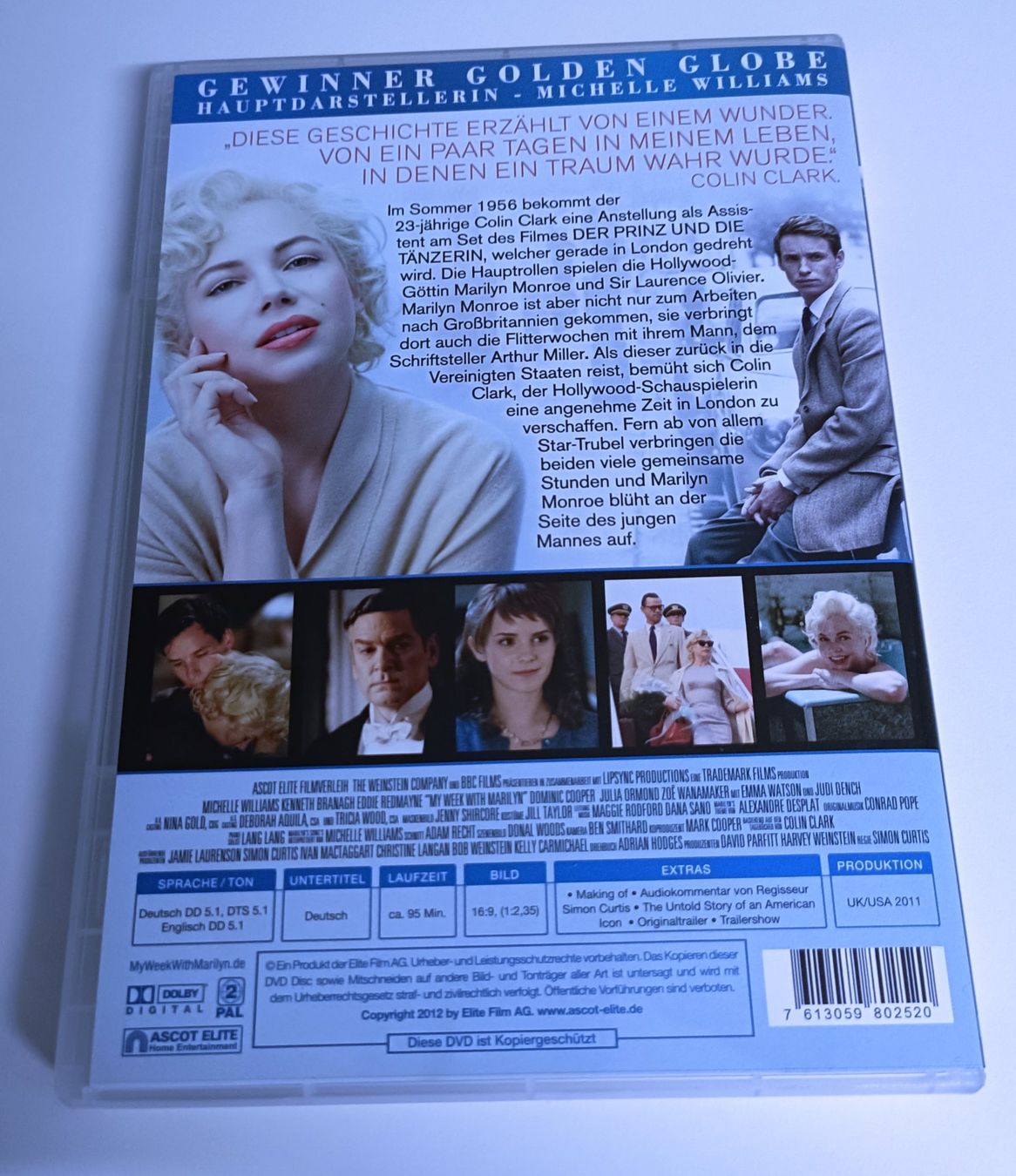 Tous les DVDs: My Week With Marylin – D'occasion à Köniz par Movieportal007 1