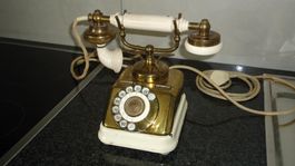 Antik Telefon Dänemark Kjøbenhavns