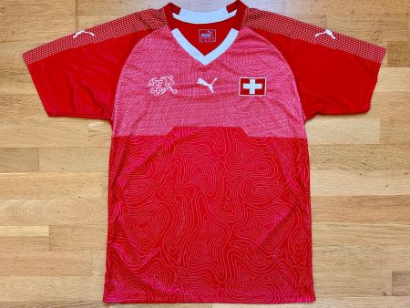 SCHWEIZ Fussball Nati Trikot Puma M Herren 2018 / 2019