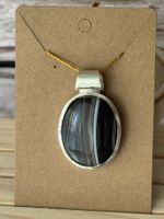 Silberanhänger Sardononyx
