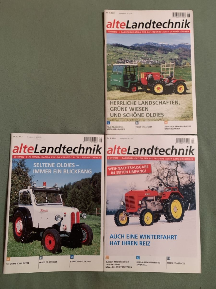 Riviste & Magazine: Alte  Landtechnik 2012 – Usato da Niederönz venduto da and_v5z7