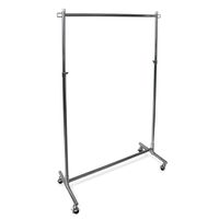 Kleiderständer Metall Rollbar Chrom guter Zustand