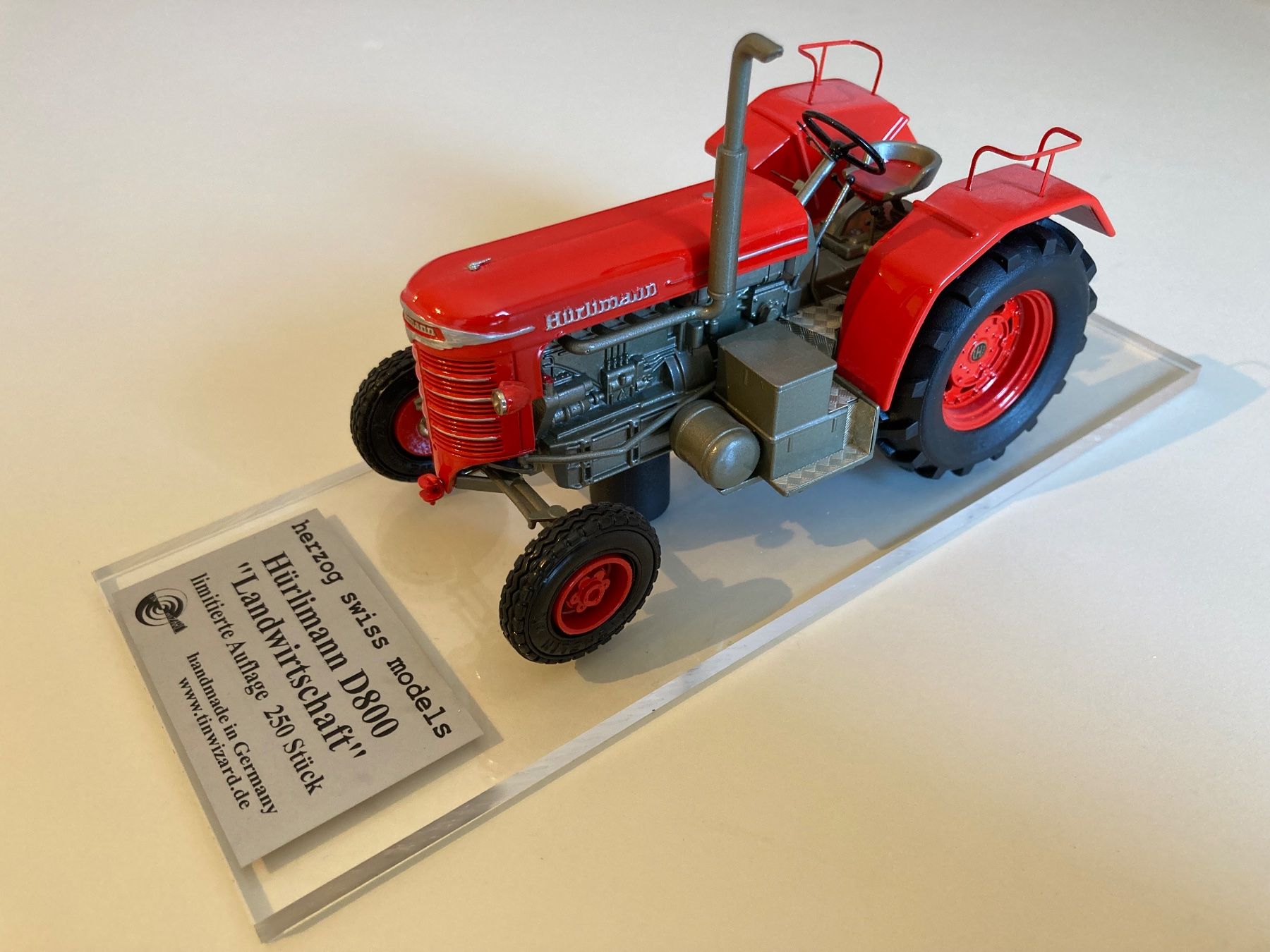 Kit di modellismo & Modellini statici: Hürlimann D800 Modell – Nuovo e nell'imballaggio originale da Lommiswil venduto da Hosi88 5
