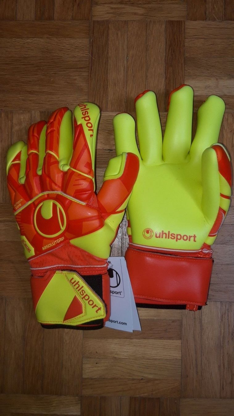 Guanti & manicotti: Uhlsport Dynamic Impulse Absolutgrip (8) – Nuovo e nell'imballaggio originale da Chambésy venduto da gk_specialist 1
