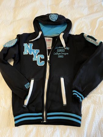 GUST Varsity College Jacke, Schwarz, Gr. M – Top Zustand!